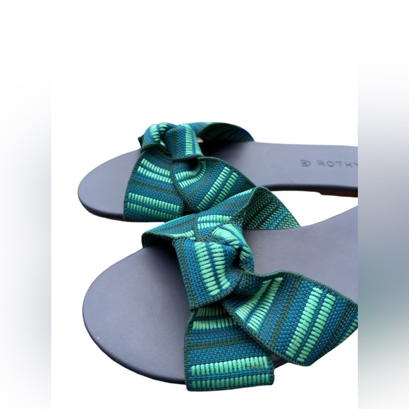 Rothy’s The Knot Sandal In Jungle Stripe Sz 8.5 - Picture 4 of 12